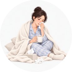 감기몸살 후 회복이 더딘 분