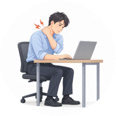 오래 앉아 생활하는 직장인·학생